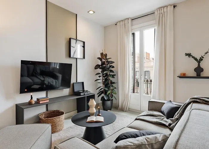 Lägenhet Judd - 3 Bedrooms And Balcony In Eixample Esquerra *